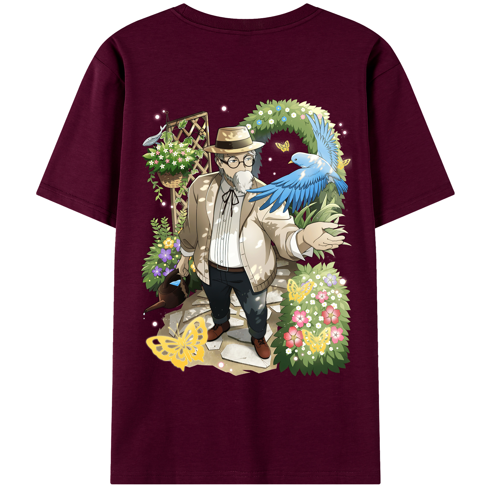 （画像用） 文豪ストレイドッグス Bungo Stray Dogs レディース半袖Tシャツ(バックプリント)